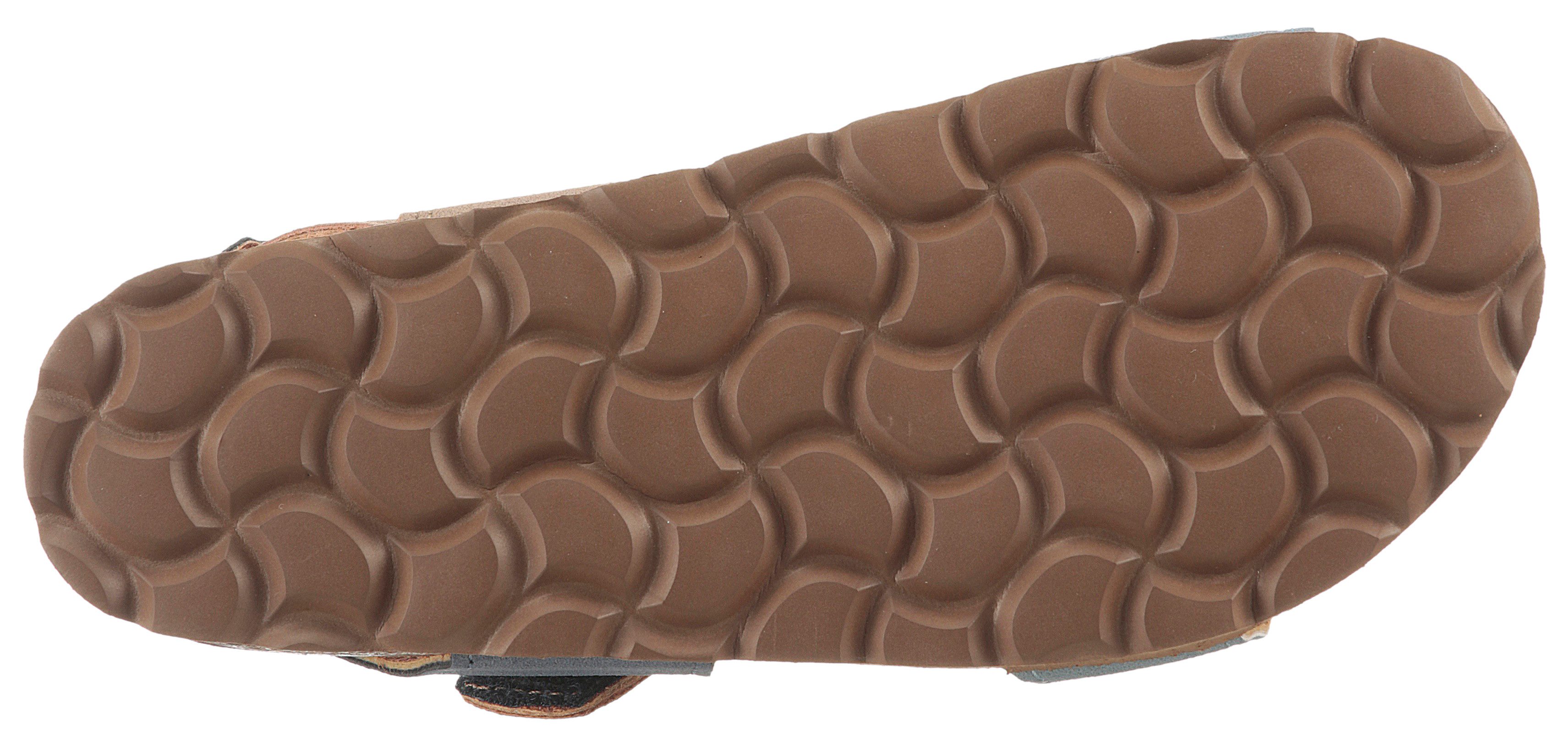 KIDSWORLD Riemchensandale Sommerschuh, Urlaubschuh, Sandalette mit praktischen Klettriemchen