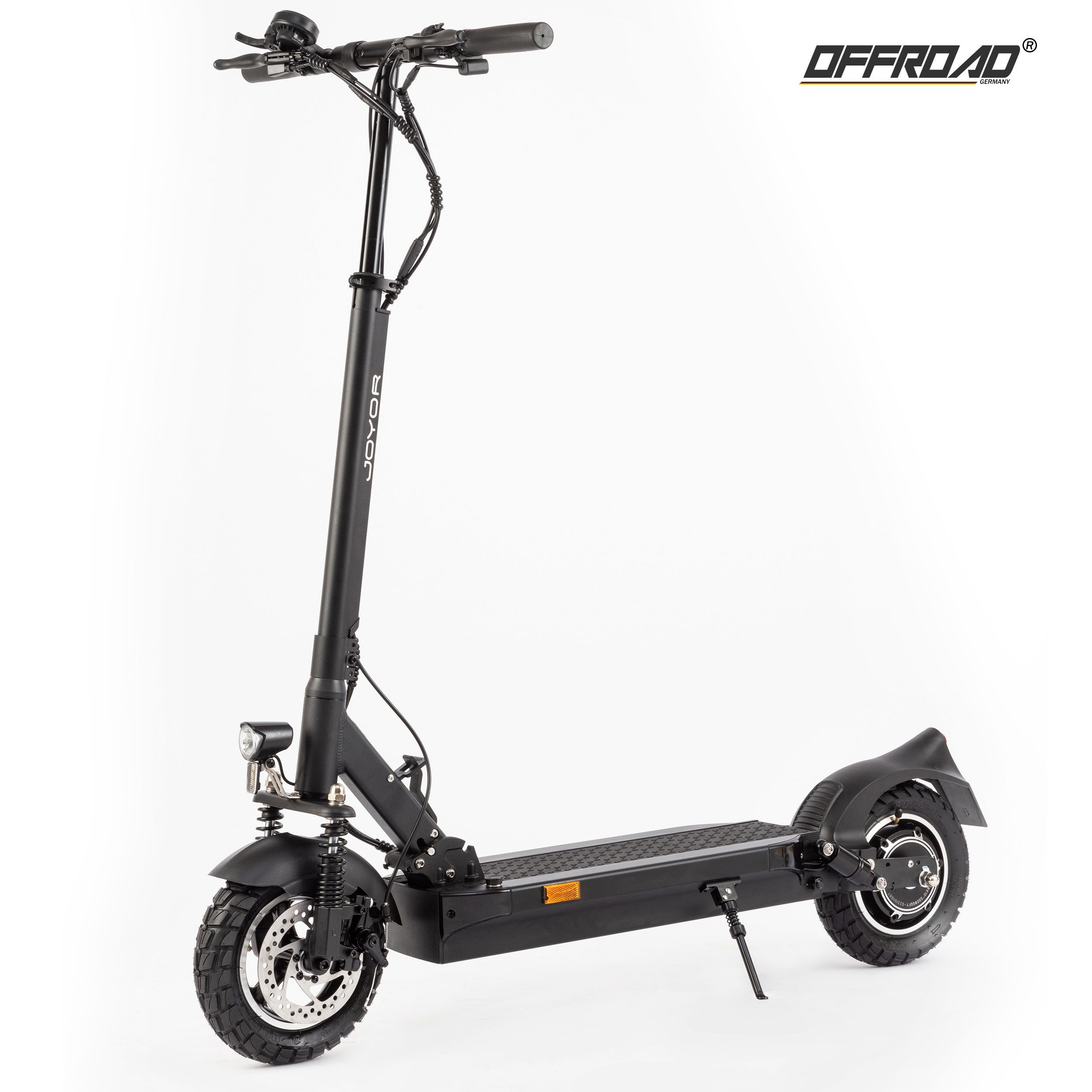 E-Scooter mit Straßenzulassung Y8S 10’’ Offroad Elektroroller 20km/h 500W Motor