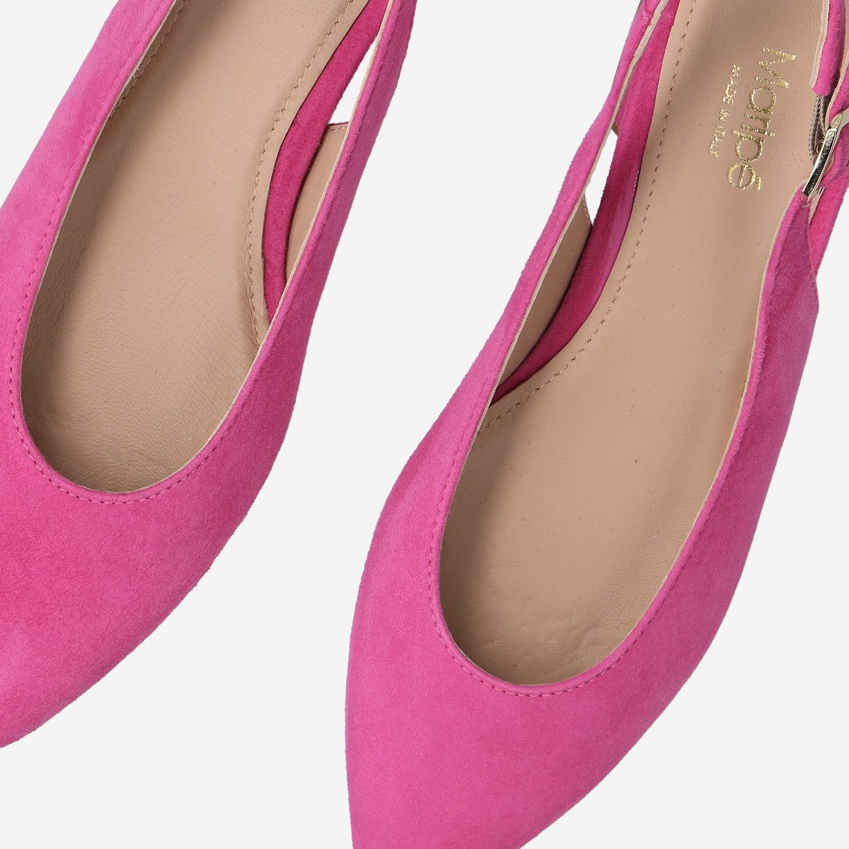 Maripé Maripé LORENA V.7 FUXIA, Peeptoes & Slingpumps in Pink für Damen Peeptoepumps
