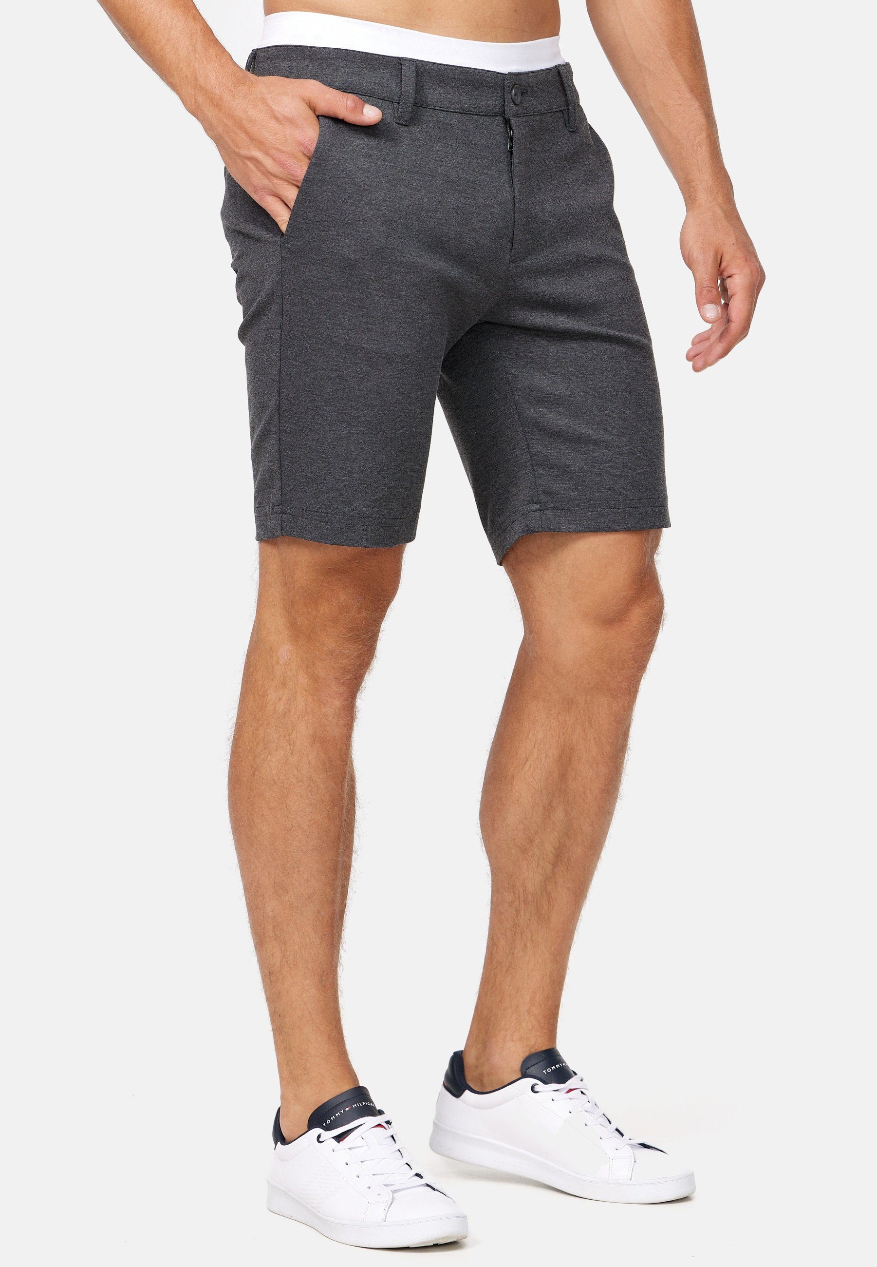 Charcoal Aalborg Indicode Mix Chinoshorts