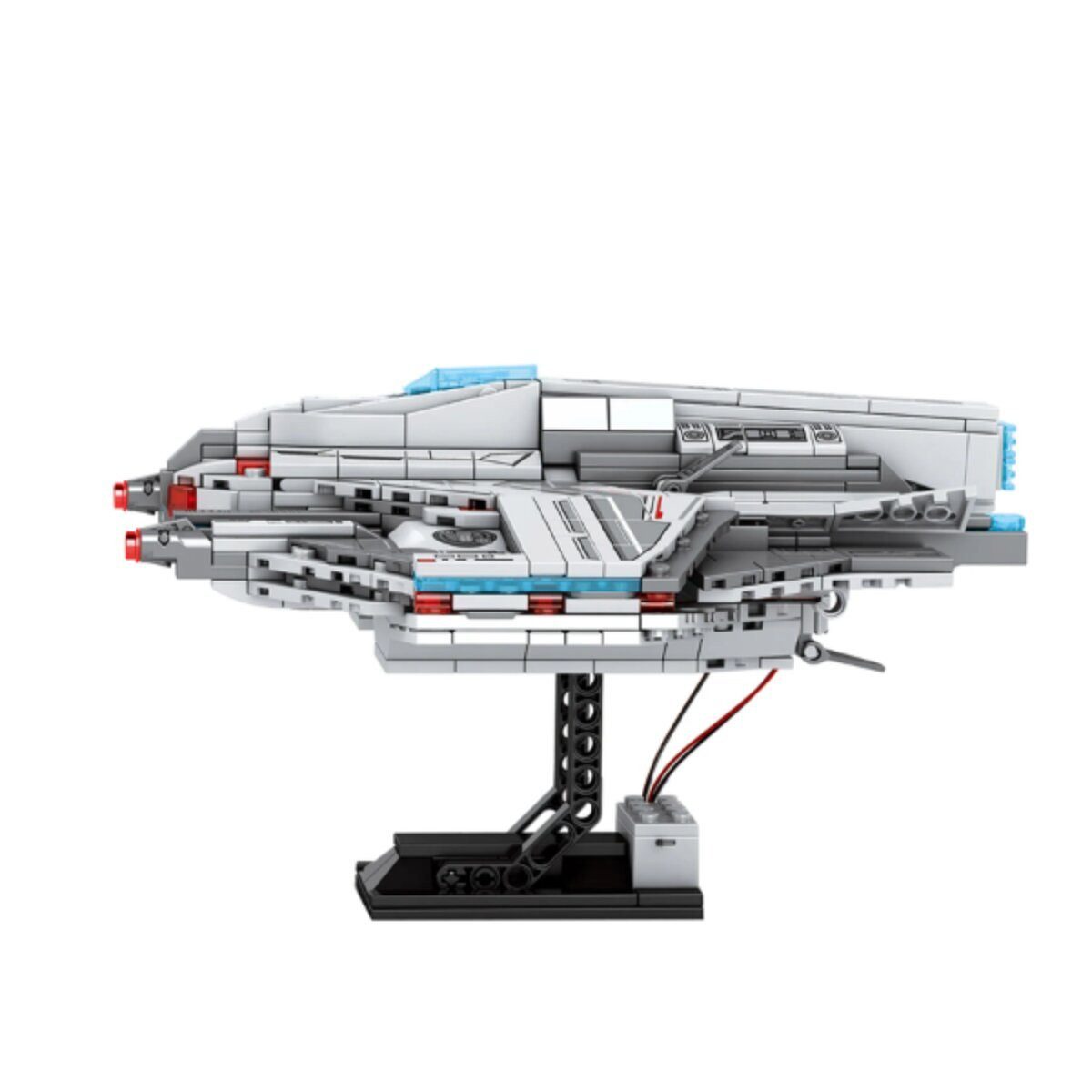 Reobrix Reobrix 787 Raumjäger Modell 846 Teile 36 cm mit Licht Spielbausteine