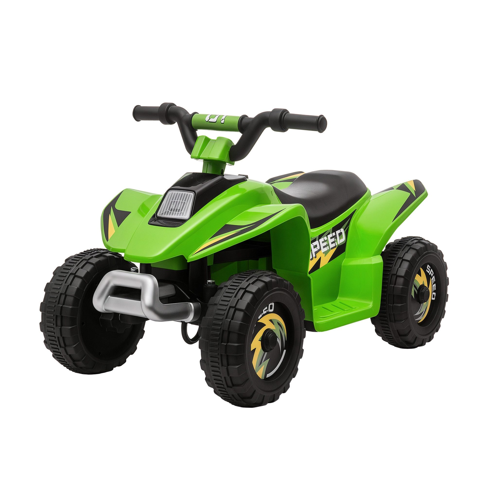 FELIXLEO Elektroläusekamm Kinder Quad Elektro 6V Kinderquad Vorwärts-, 5-3 Jahre bis 20 kg Grün