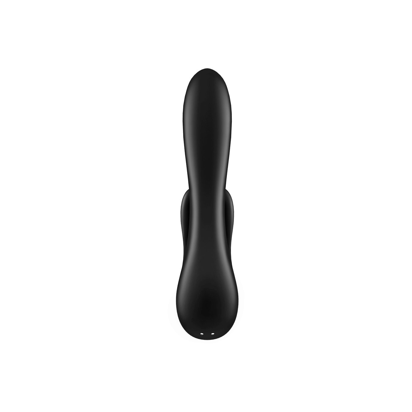 Rabbit, "Double Connect Satisfyer schwarz mit Klitoris-Stimulator Flex Bluetooth, App, App", 20cm Satisfyer