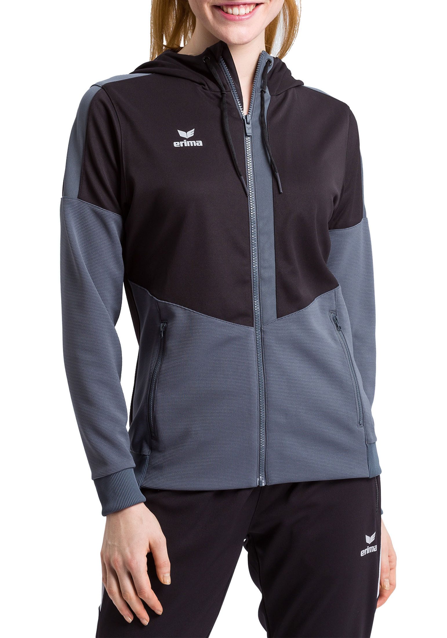 Erima Trainingsjacke Erima Squad Kapuzen-Trainingsjacke Damen günstig online kaufen