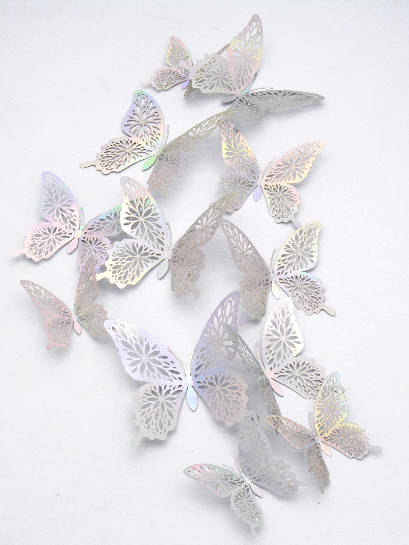 XDeer 3D-Wandtattoo 36 Stück 3D Schmetterling Wandaufkleber, Simulation Sch günstig online kaufen