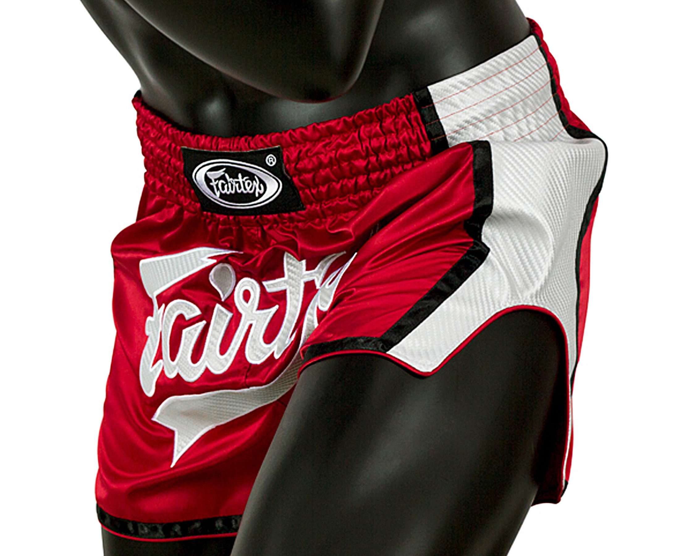 Fairtex Shorts Fairtex Muay Thai Short BS1704 Red Satin Fairtex BS1704 Red Satin Shorts – Leuchtendes Design & Muay Thai Power