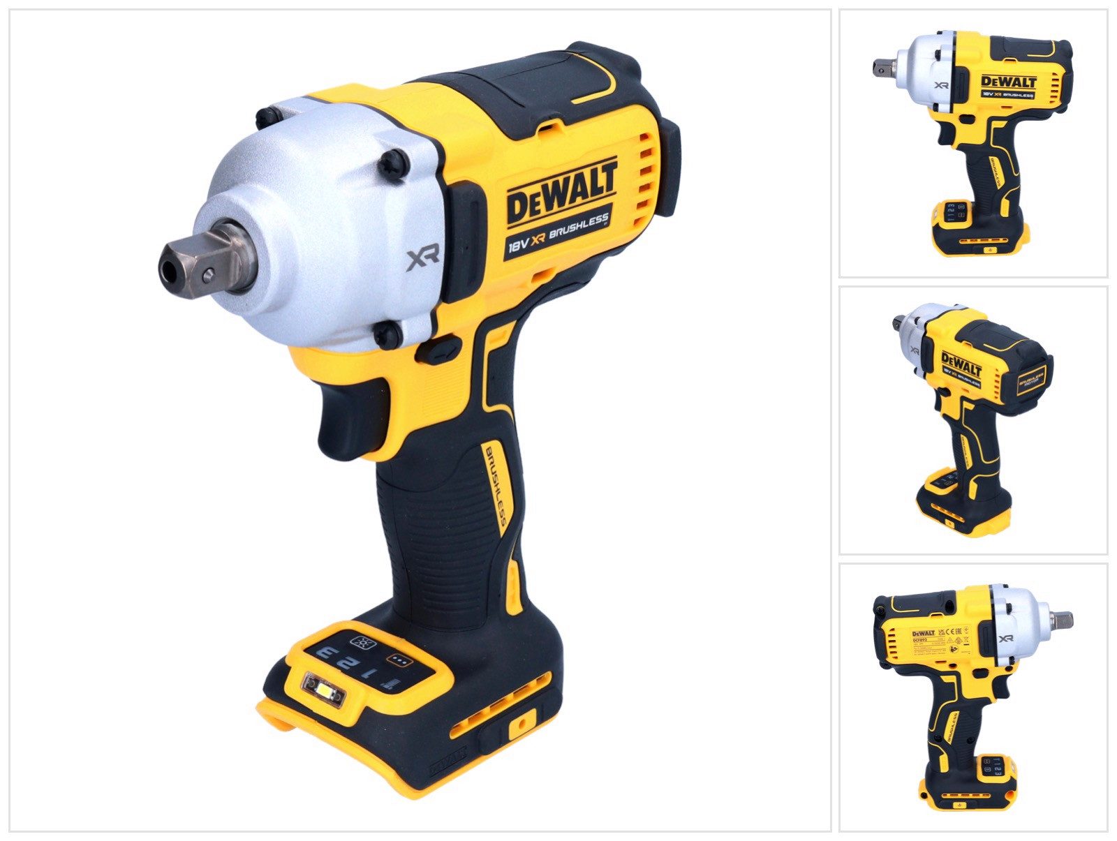 DeWalt Akku-Schlagschrauber DeWalt DCF 892 N Akku Schlagschrauber 18 V 812 Nm 1/2" Brushless Solo
