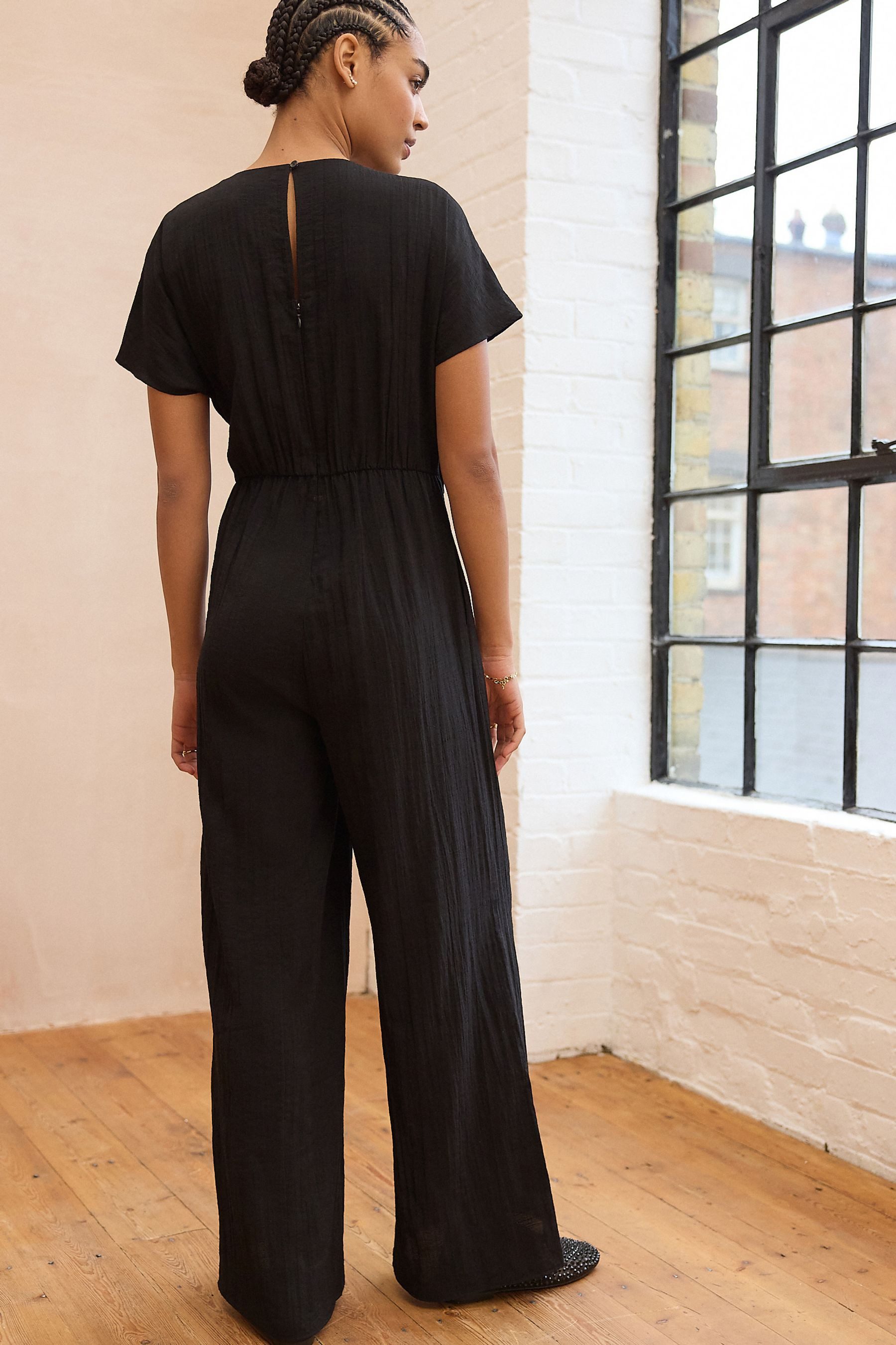 Next Jumpsuit Jumpsuit mit Bindegürtel (1-tlg) günstig online kaufen