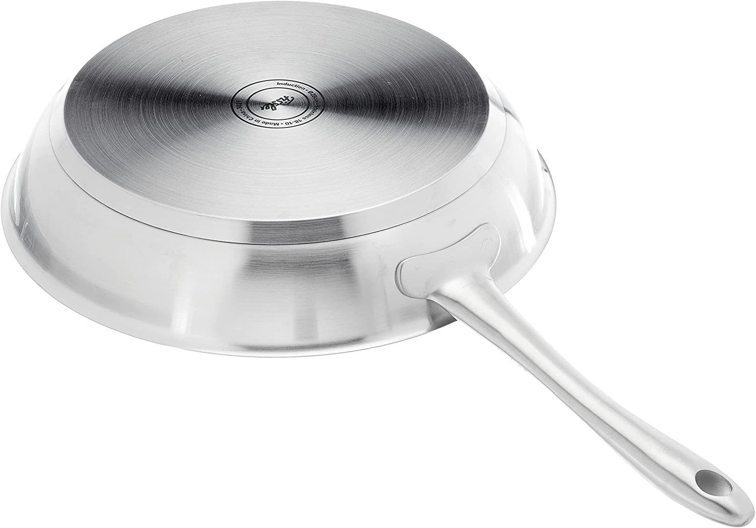 Fissler Bratpfanne Catania, Edelstahl 18/10 (1-tlg), Induktions-geeignet, unbeschichtet