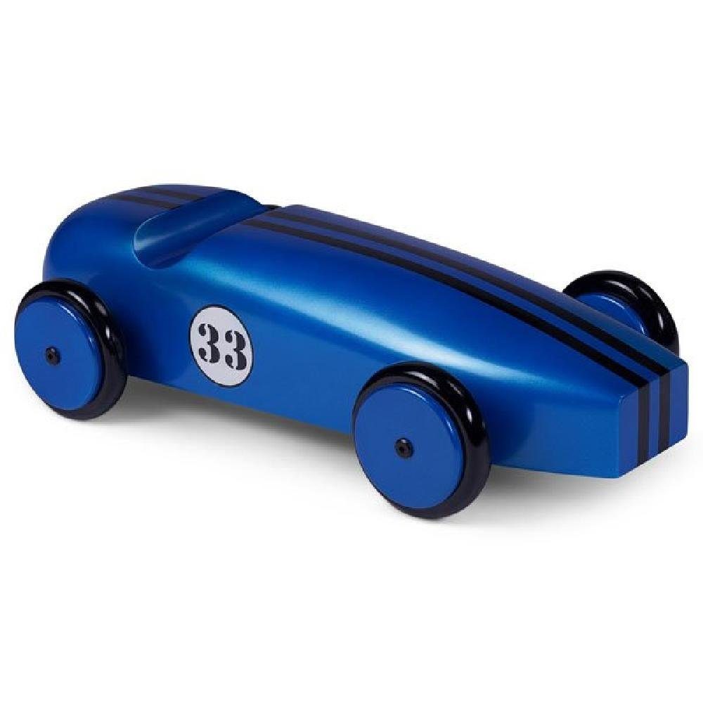 AUTHENTIC MODELS Dekoobjekt Automodell Wood Car Blau