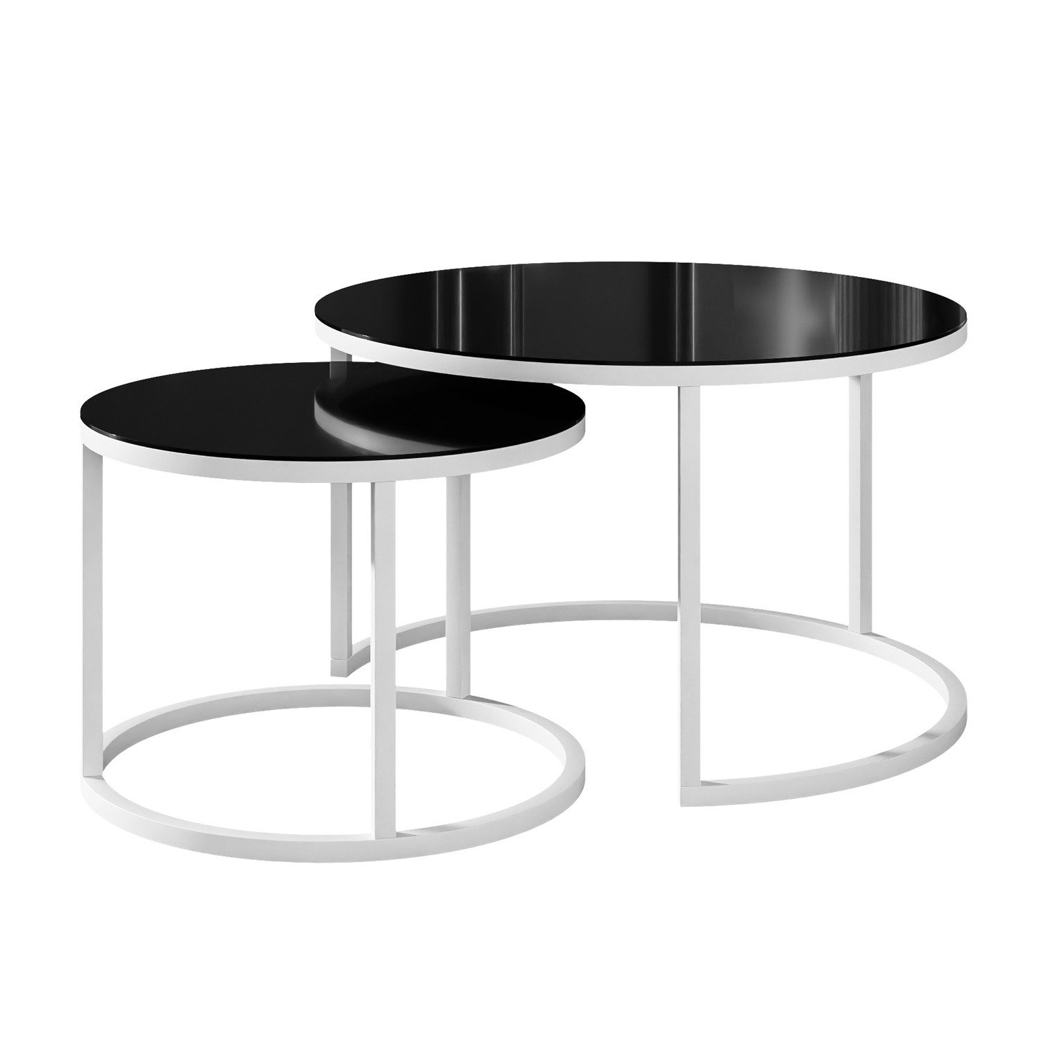 Lookway Couchtisch CIRI 2in1 GLASS mit günstig online kaufen