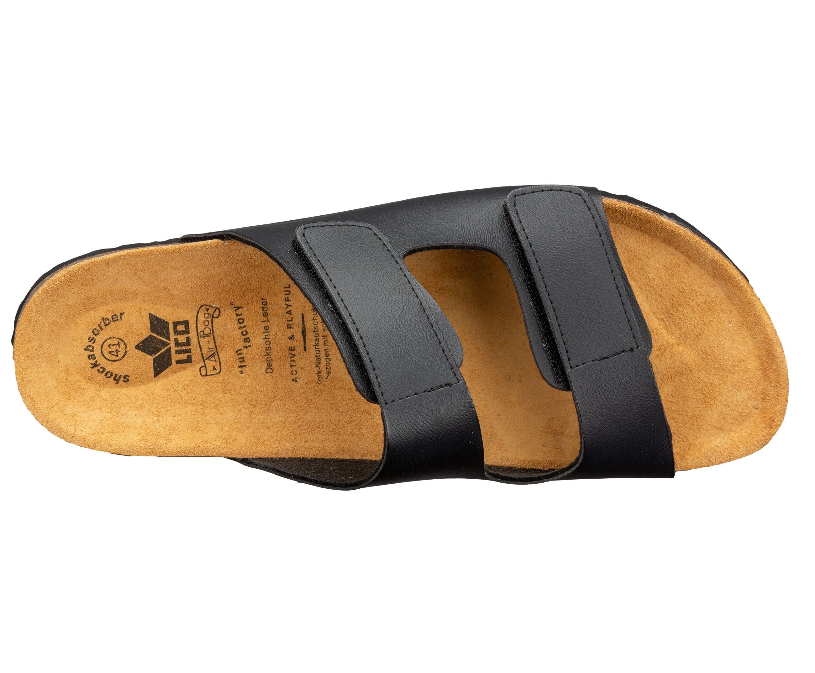 Lico Pantolette Bioline Velcro Pantolette – Bild 4 von 5
