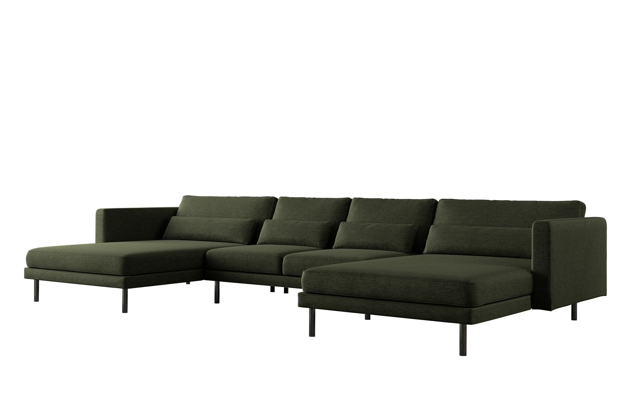 Fun Möbel Wohnlandschaft Sofa in U-Form günstig online kaufen