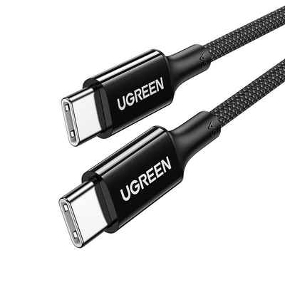 UGREEN Ladekabel / Datenkabel USB-C / USB-C PD-Kabel 100 W 1 m – schwarz Smartphone-Kabel