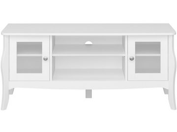 loft24 Lowboard Balco, mit 2 Glastüren, Design Made in Denmark, Breite 120 cm, TV-Schrank