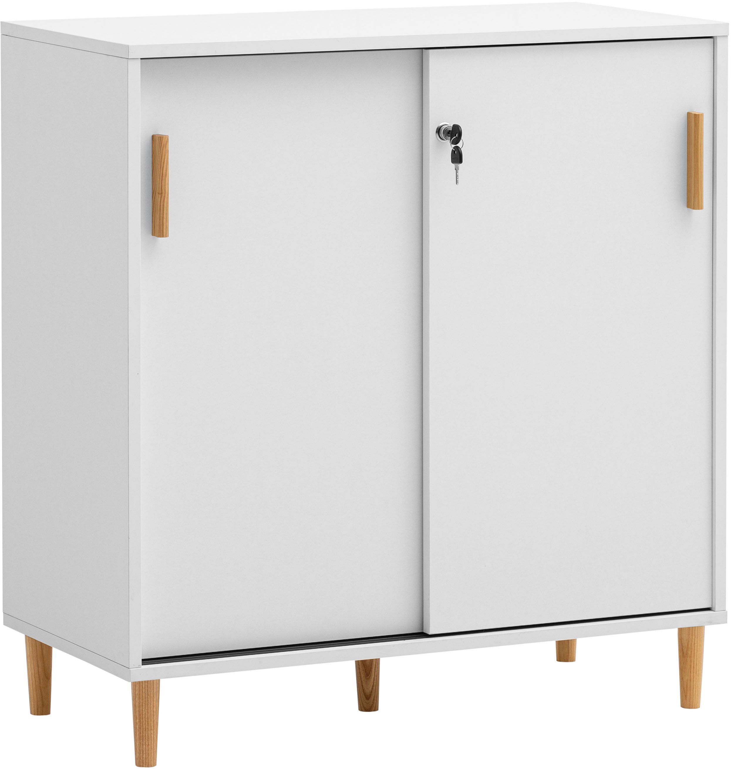 Schildmeyer Aktenschrank Torge Aktenschrank, Breite 80 cm (1-St) 2-fach Stapelbar