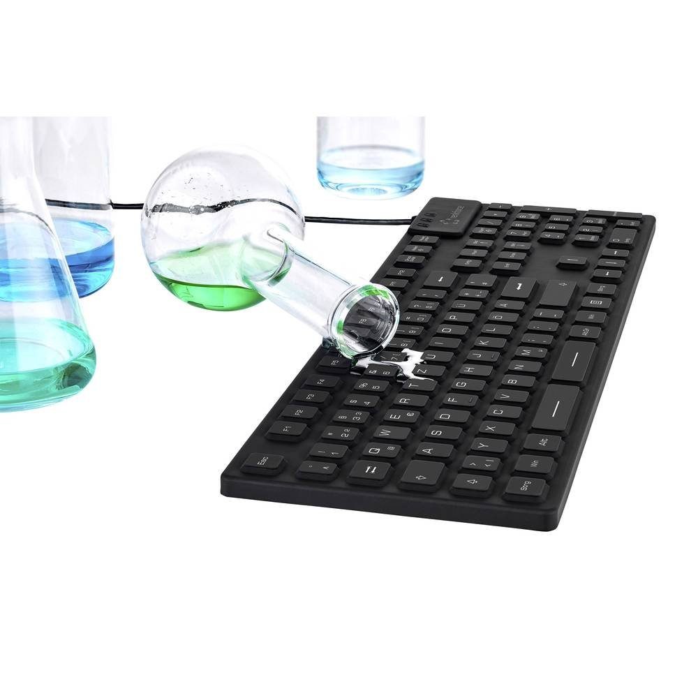 Renkforce IP68 Wasserdichte Industrietastatur RF-3561816 Tastatur (Silikonmembran vollversiegelt IP68)