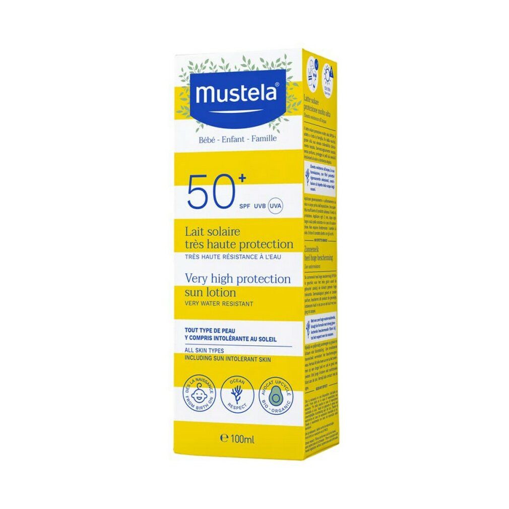 Mustela Sonnenschutzpflege BEBE Family SPF50+ 100ml