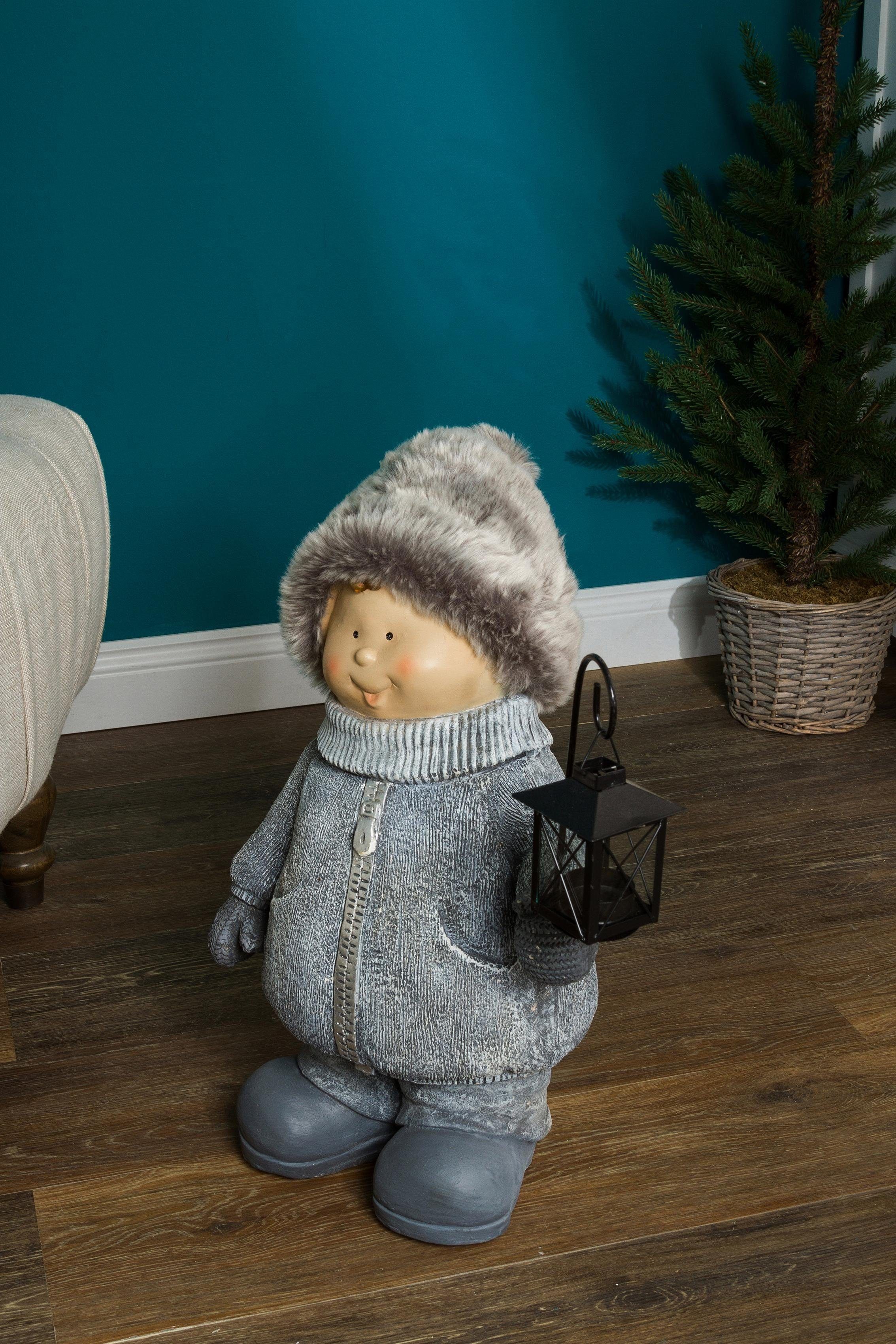 Accessoires & Möbel Junge Laterne, aussen Weihnachtsfigur Weihnachtsdeko Myflair mit