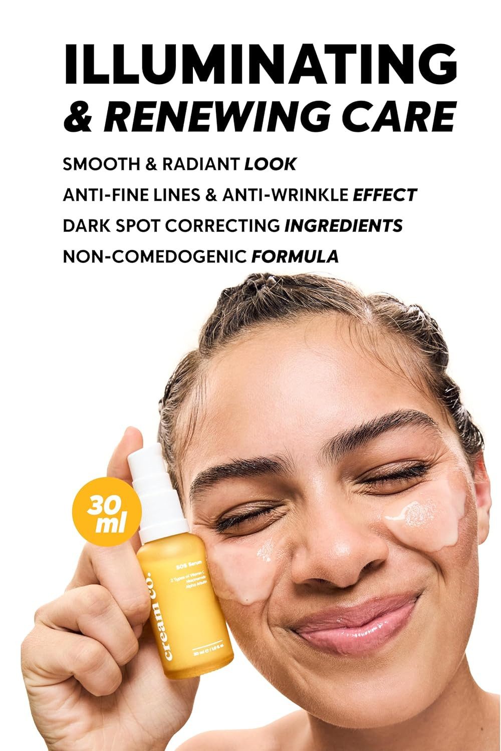 cream co. Anti-Falten-Serum Cream Co. 30ml SOS Serum für alle Hauttypen