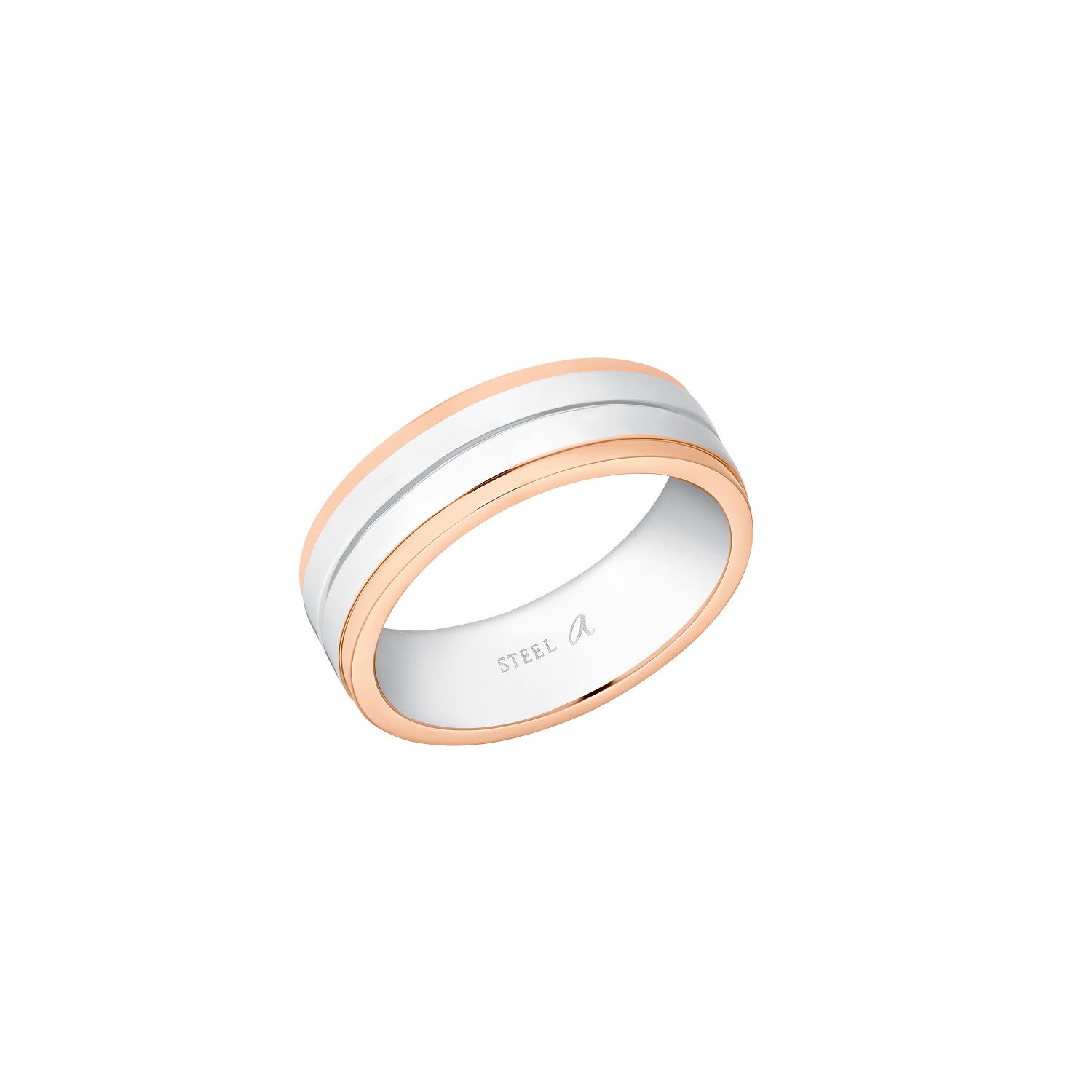 Fingerring Amor Ring für Herren, Edelstahl