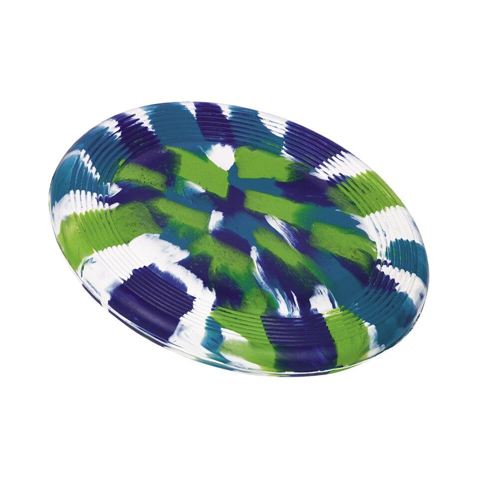 Nobby Outdoor-Spielzeug Vollgummi Fly Disc camouflage