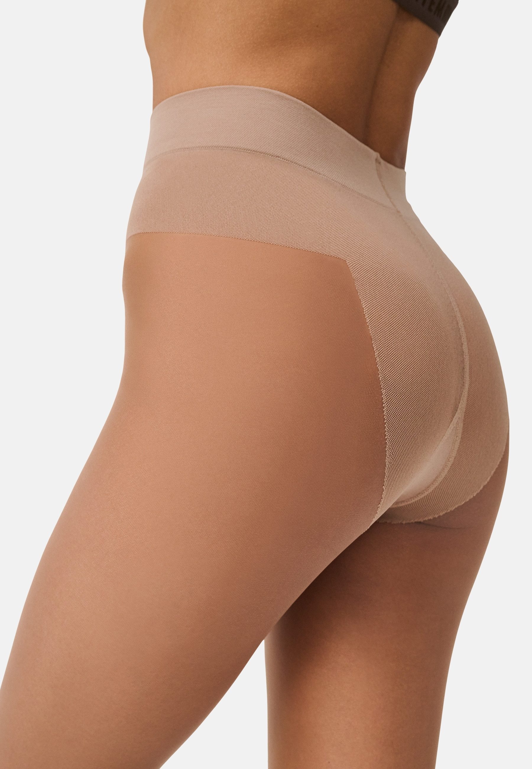 ITEM m6 Feinstrumpfhose Slip-Panty, Push-up-Effekt, leichte Beine, hautangepasst, langlebig