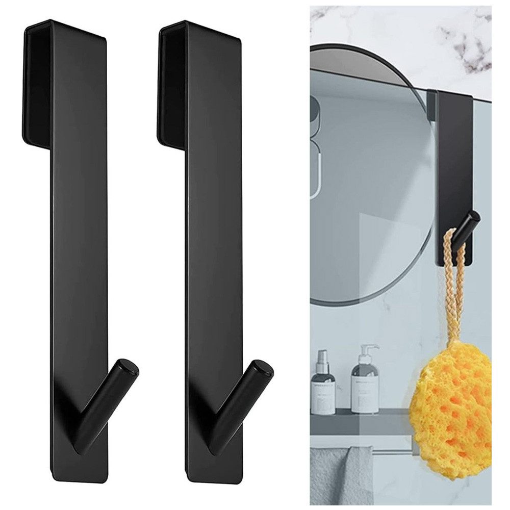 QUBEBU Handtuchhaken 2/4 Stk Haken Edelstahl Türhaken für Duschwand Duschha günstig online kaufen