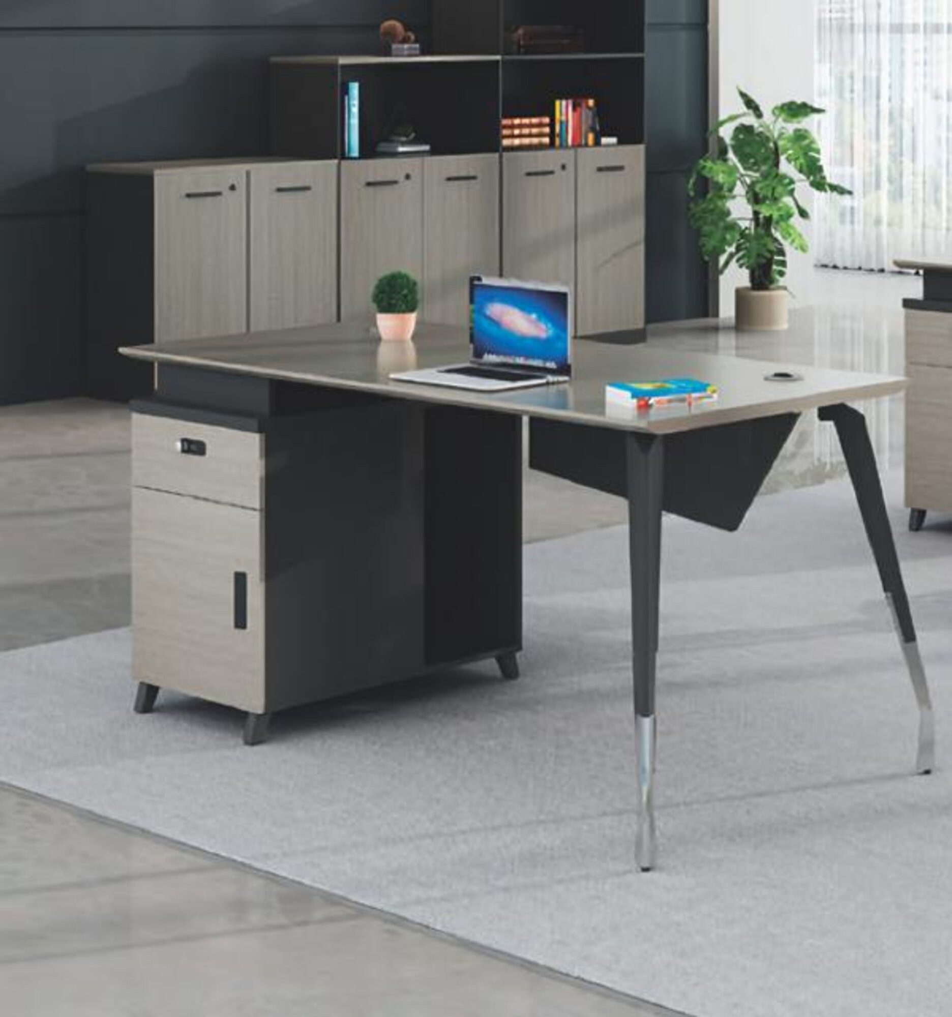 Schreibtisch Büroschreibtisch Schreibtisch Computertisch Tisch Büroarbeitsplatz