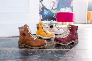 Rieker Winterboots in trendiger Used-Optik