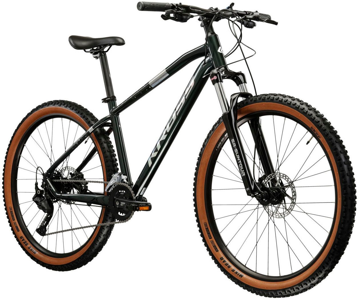 Kross Mountainbike KROSS Mountainbike Hardtail 29" Hexagon 5.0 ULT.RA grün 18 Gänge, 18 Gang Shimano CUES U3020 Schaltwerk, Kettenschaltung
