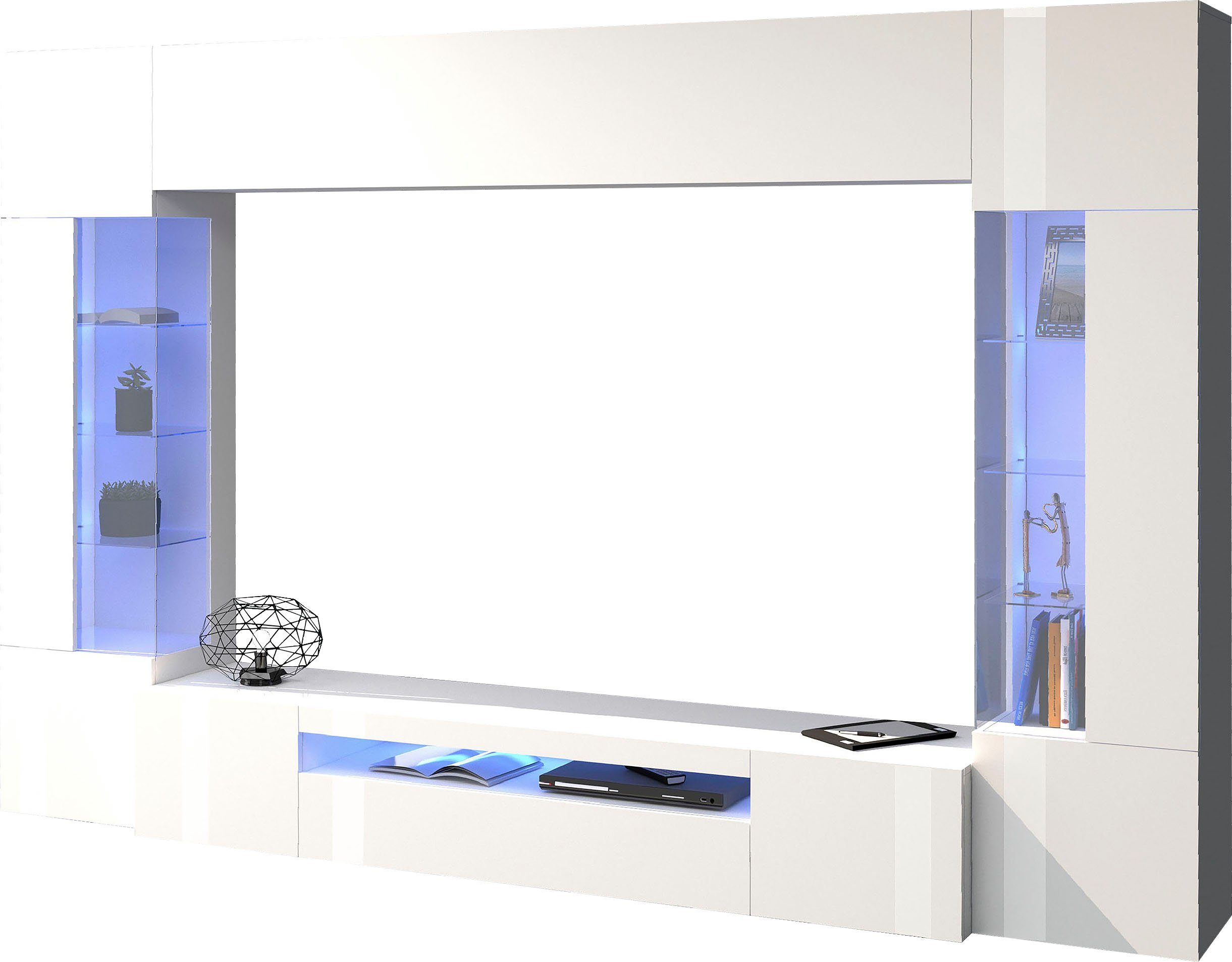 INOSIGN Wohnwand "New Egypt", (4 St., Breite 290cm), bestehend aus 2 Staura günstig online kaufen
