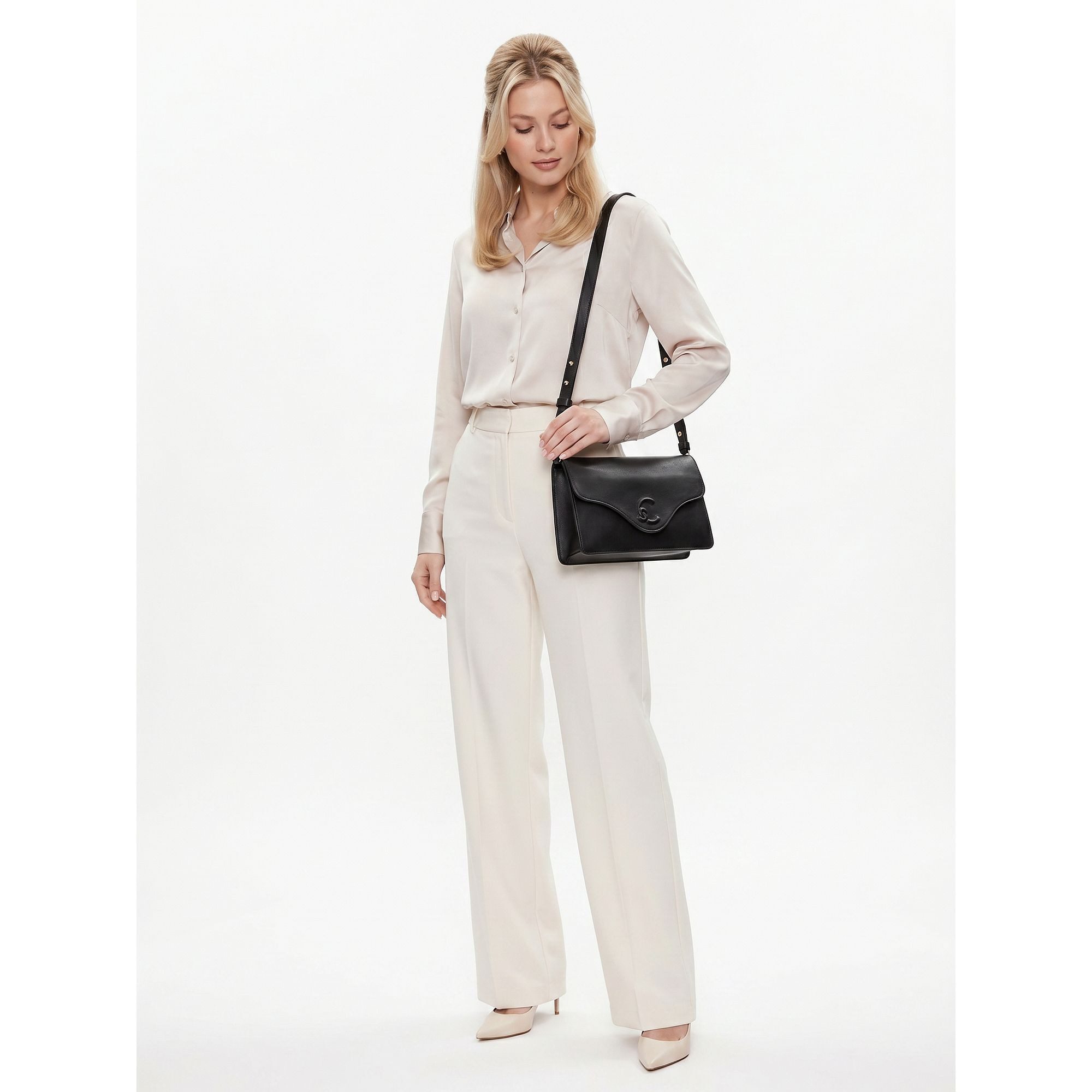 COCCINELLE Schultertasche C-Me, Leder