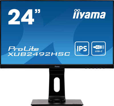 Iiyama iiyama ProLite XUB2492HSC-B1 23.8" 16:9 Full HD IPS Display schwarz LED-Monitor