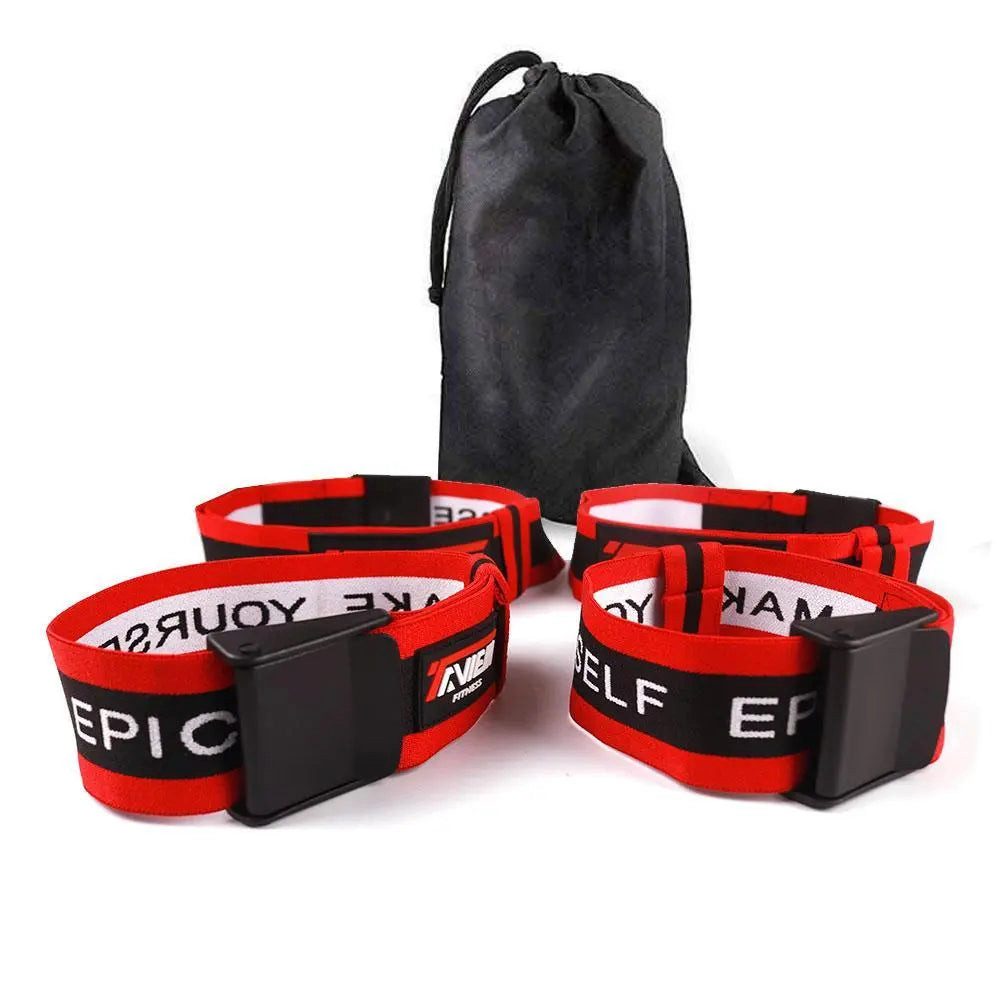 Sport-Knight® Trainingsbänder Okklusionsbänder, BFR-Bänder mit Schnellverschluss-Schnalle