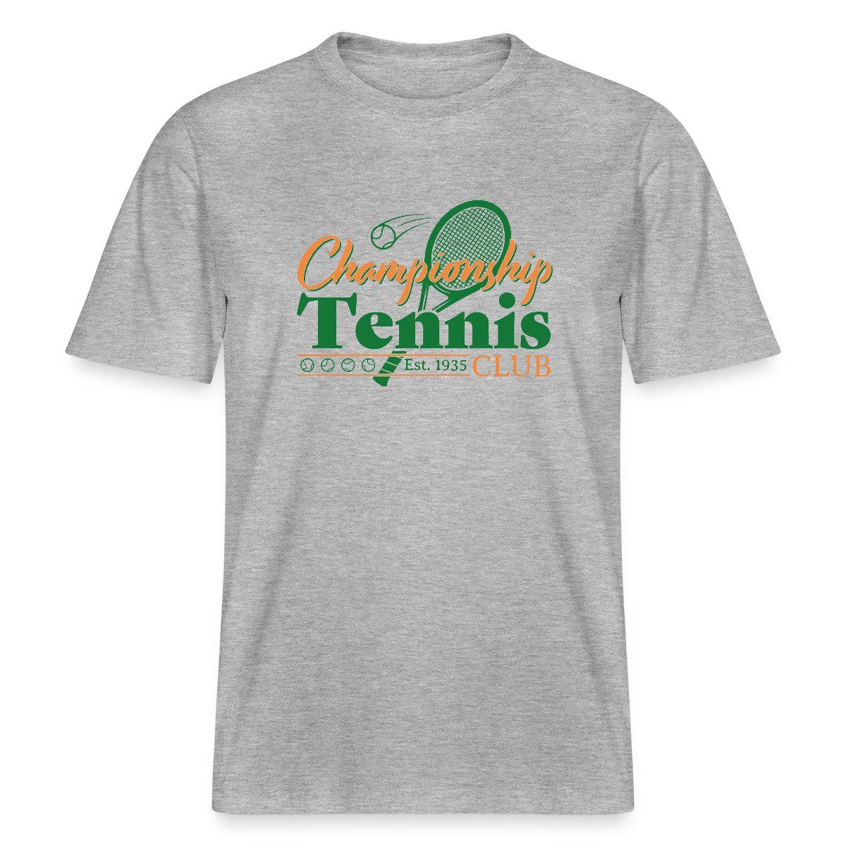 Spreadshirt T-Shirt Championship Tennis Club Retro Print Geschenk Relaxed Fit Unisex T-Shi (1-tlg)