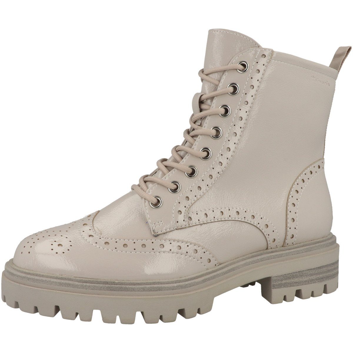 1-25837-29 Tamaris Damen hellgrau Schnürboots