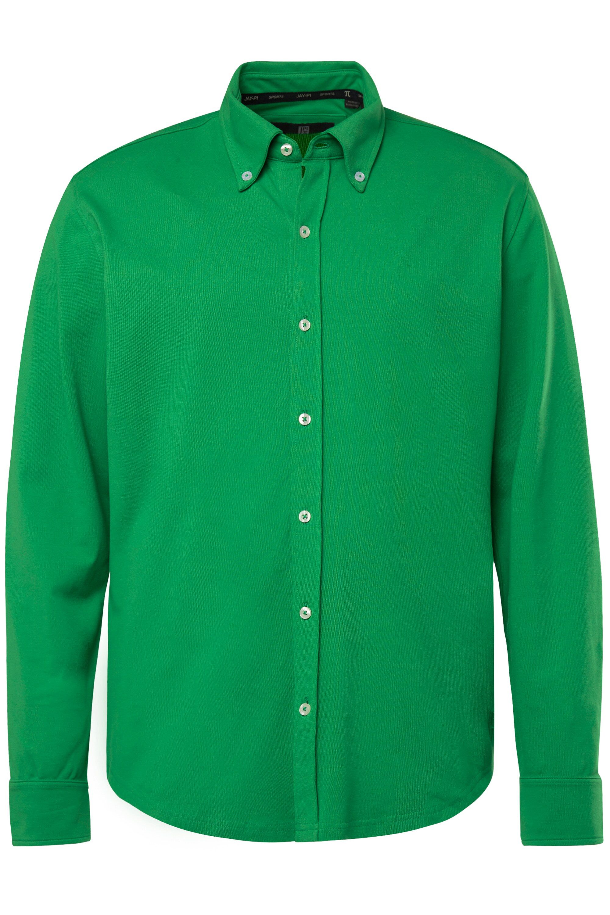 JP1880 Businesshemd Piqué-Hemd FLEXNAMIC® Golf Buttondown-Kragen