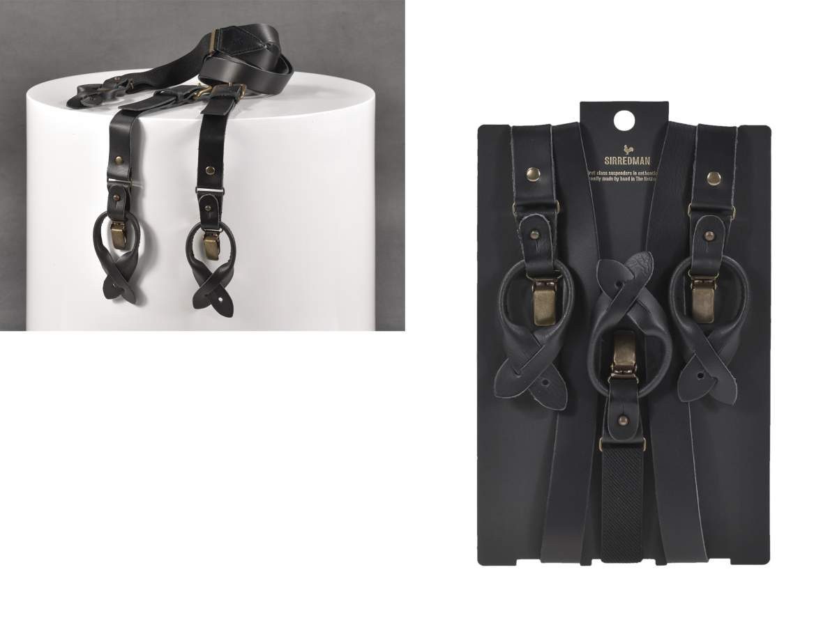 Sir Redman Hosenträger Leather Holländer Y-Form günstig online kaufen