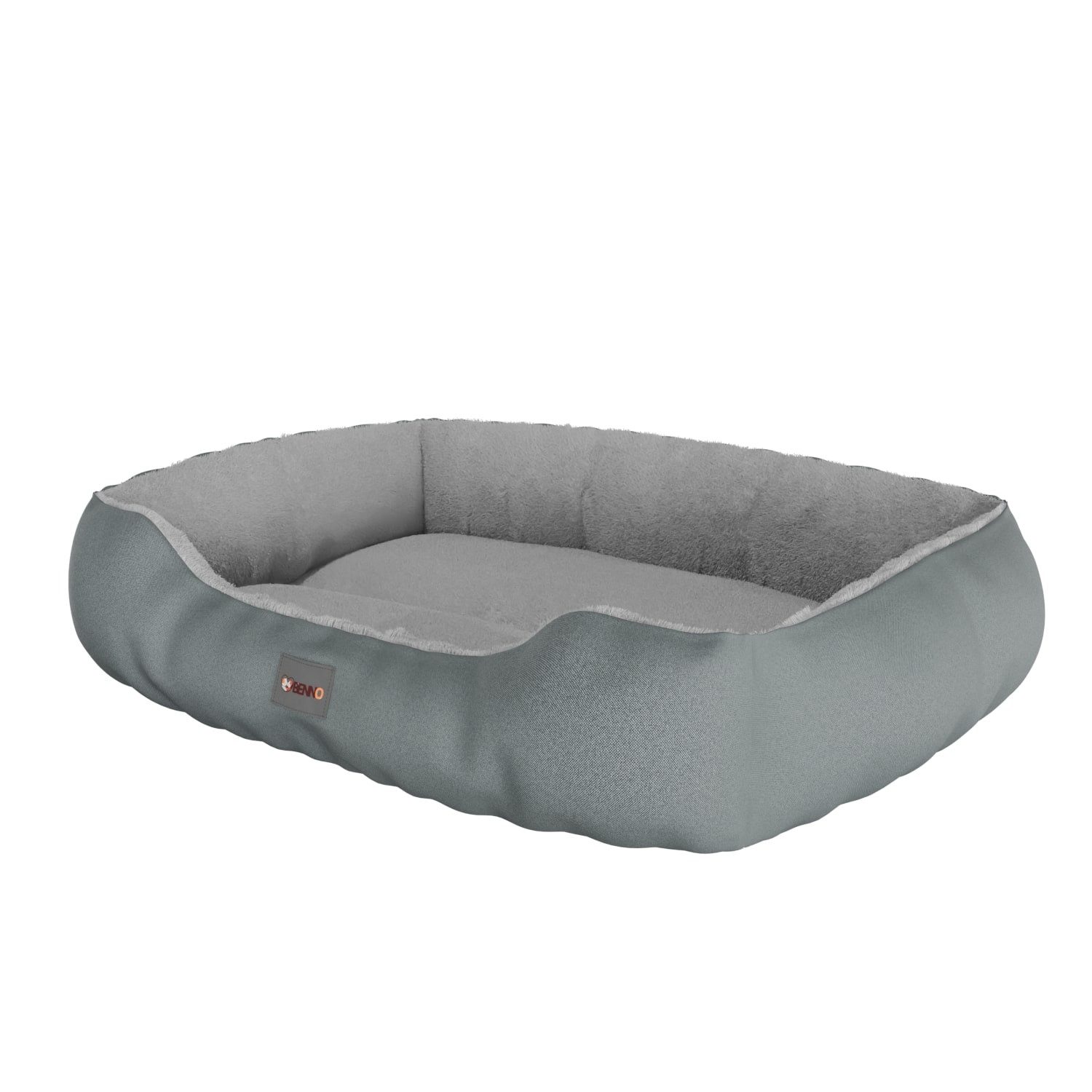 BENNO Tierbett Hundebett SAMMY 65x50x16 cm, quadratisch, rutschfest, Polyes günstig online kaufen