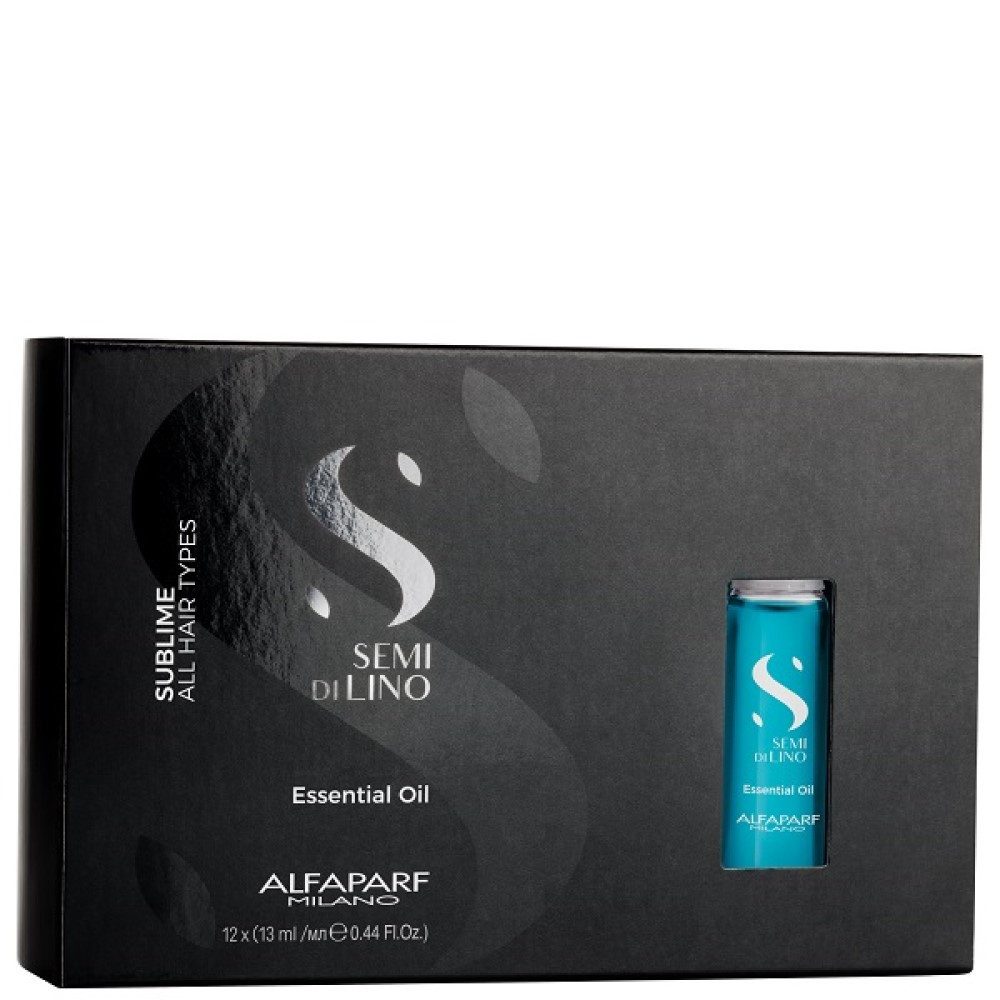 Alfaparf Milano Haaröl Alfaparf Milano Semi Di Lino Sublime Essential Oil 12x13 ml
