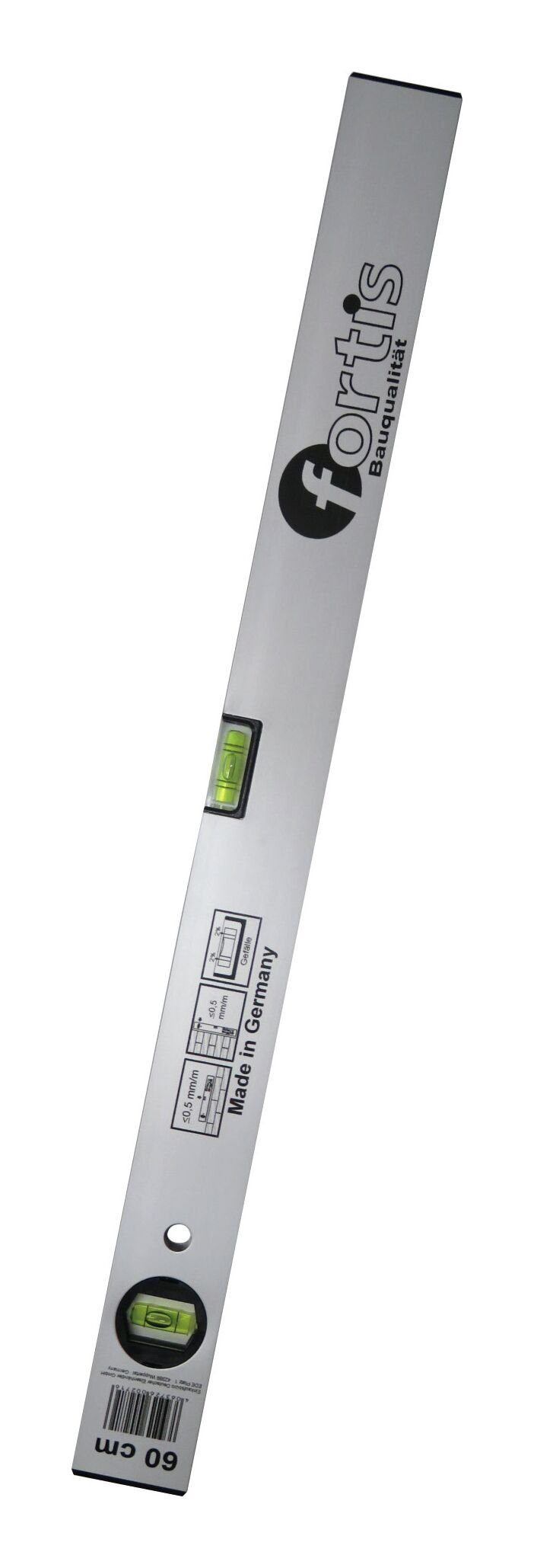 fortis Wasserwaage, Bauqualität