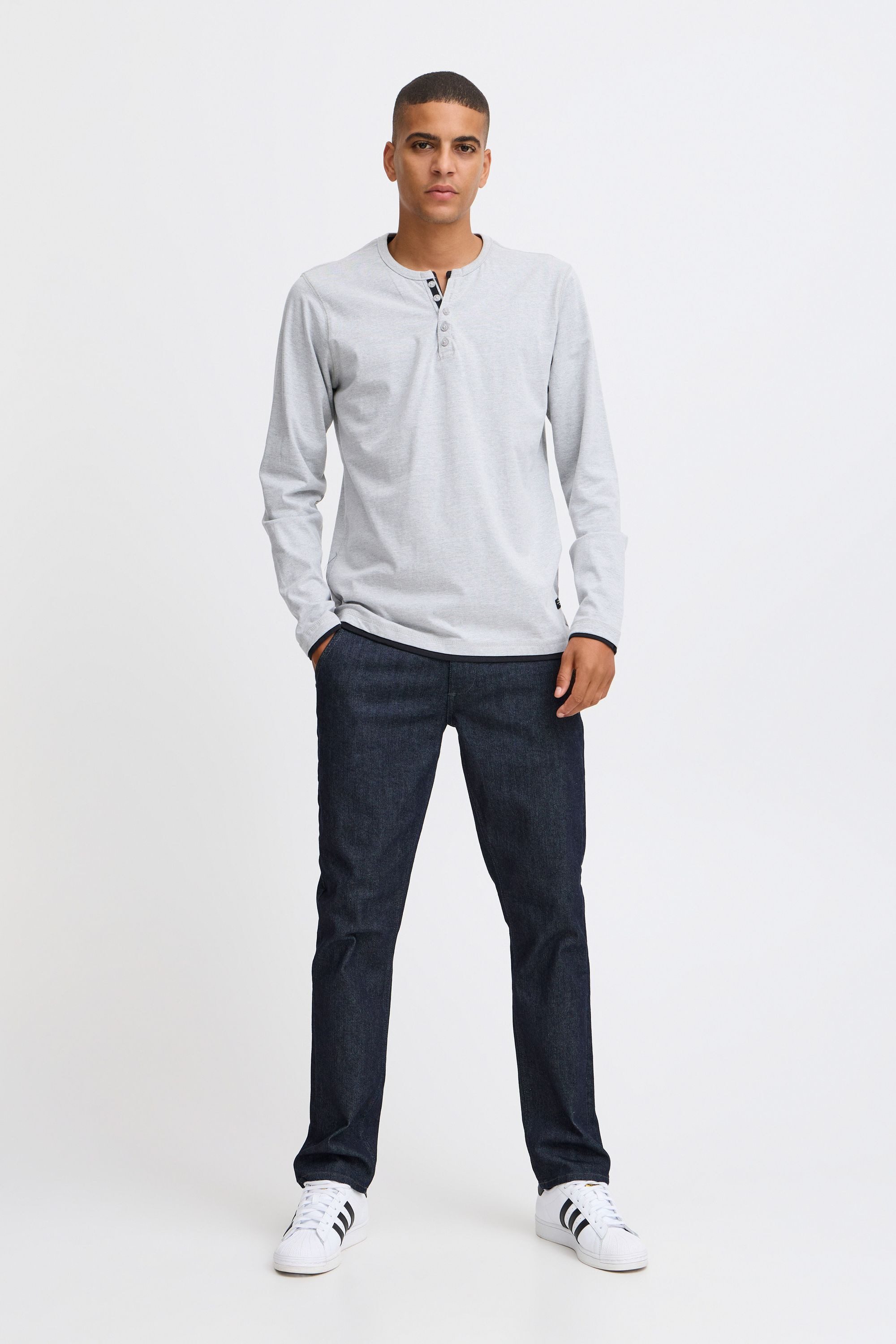 Blend Longsleeve BHTee (1-tlg) Basic Longsleeve