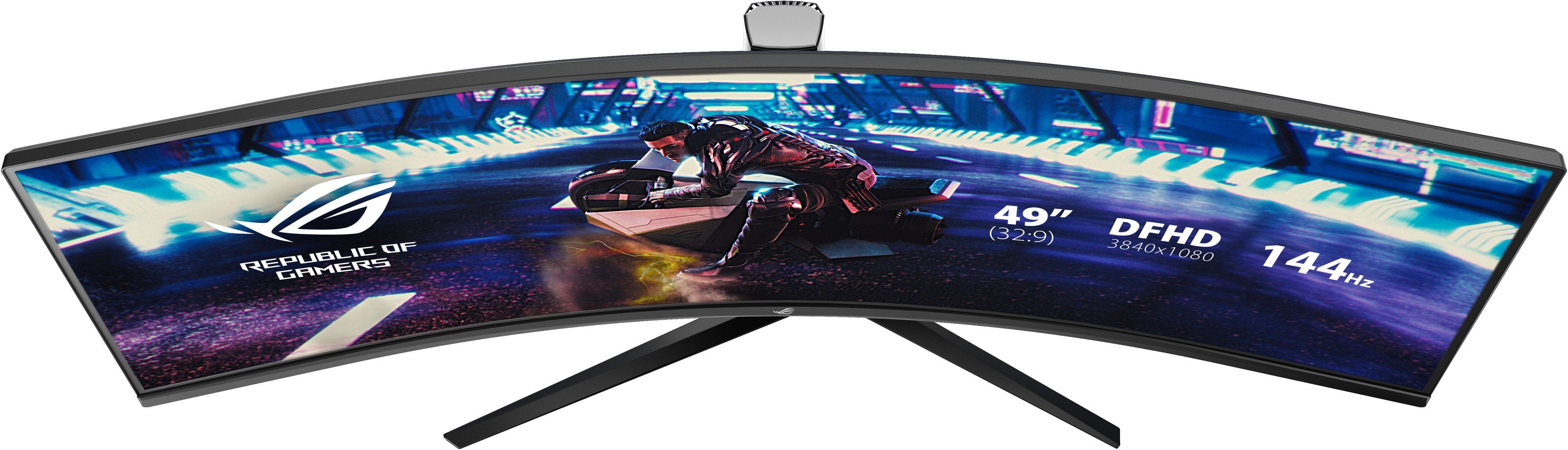 Asus XG49VQ Curved-Gaming-Monitor (124,46 cm/49 ms Gaming 144 LED, x Full 1080 3840 VA HD, Monitor) 4 px, Hz, Reaktionszeit, "