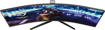 Asus XG49VQ Curved-Gaming-Monitor (124,46 cm/49 ", 3840 x 1080 px, Full HD, 4 ms Reaktionszeit, 144 Hz, VA LED, Gaming Monitor)