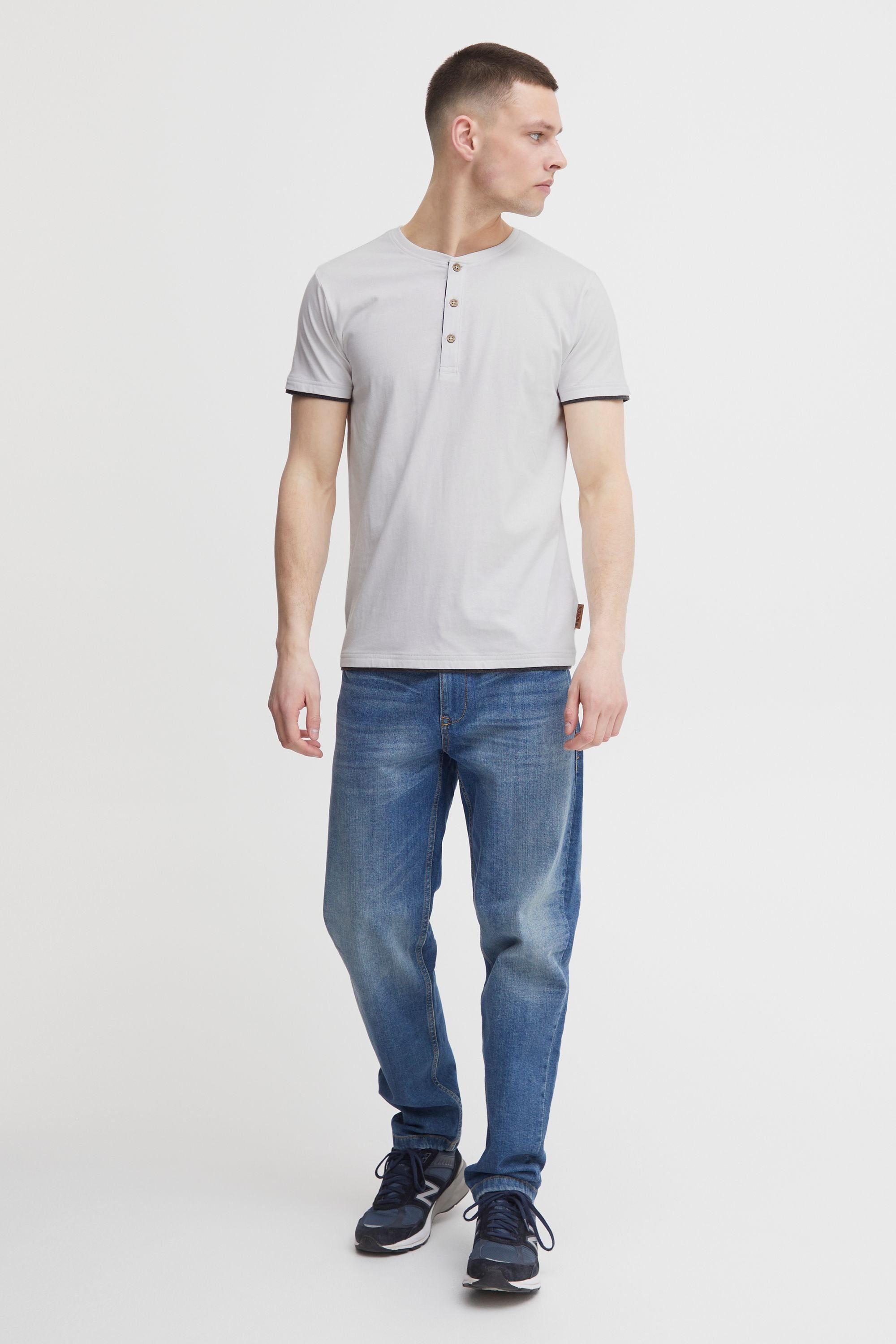 Off-White Layershirt IDTony Indicode mit Knopfleiste Kurzarmshirt (002)