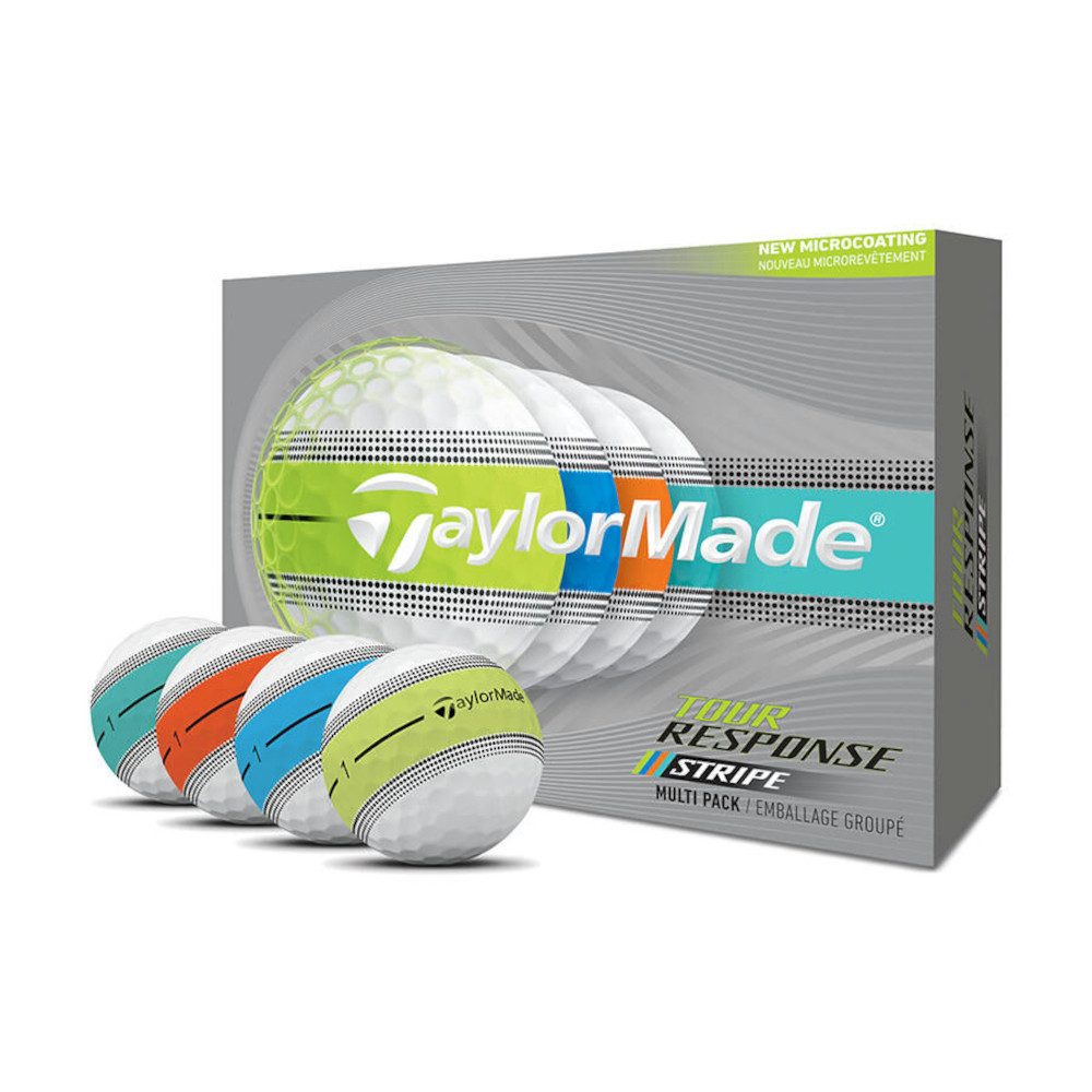 Taylormade Golfball TaylorMade Golfball Tour Response Stripe 2026 Multipack 1 Dutzend