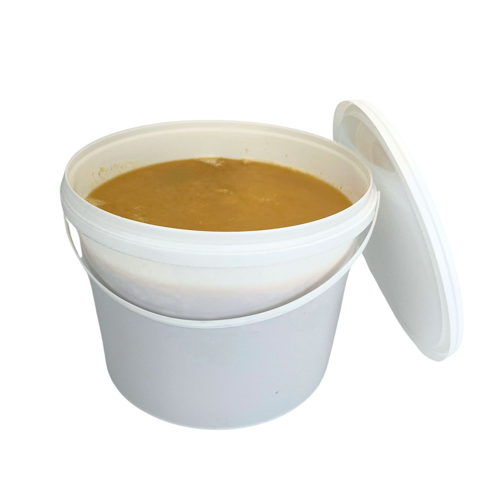 BIENEN SCHMIDT Honig "WALDZAUBER" verschiedene Größen, 1 x 25000 g, (25 kg Vorrats Eimer), Waldblütenhonig aus Oberfranken, rein und natürlich, deutscher Honig