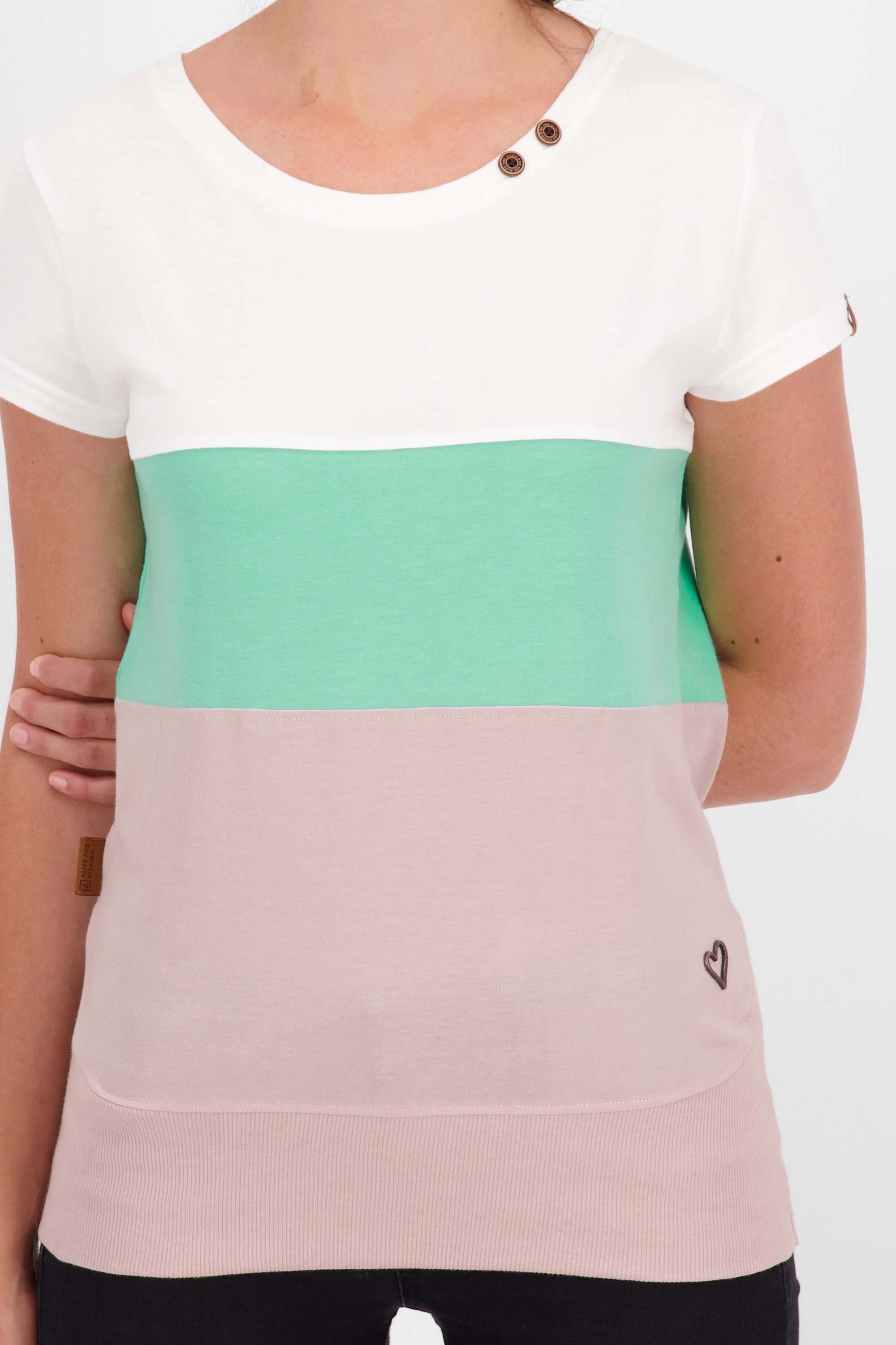 Damen CleaAK Kickin Alife & T-Shirt lavender T-Shirt