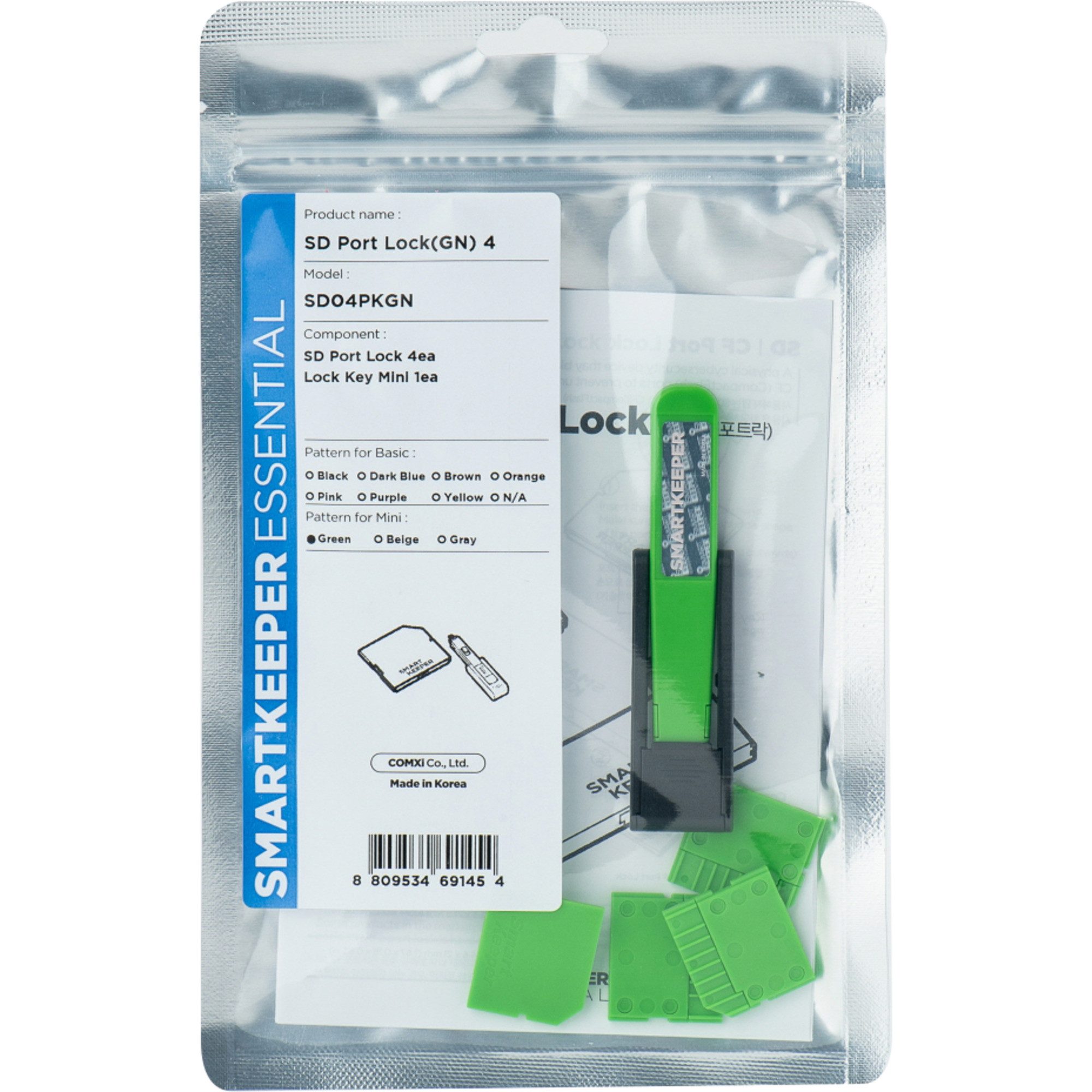 Smart Keeper Laptopschloss SMARTKEEPER ESSENTIAL Micro SD Port Lock (MSD04) +